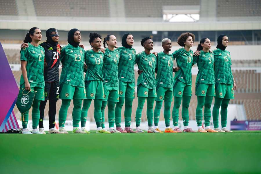 11 de la selección femenina de Arabia Saudí
