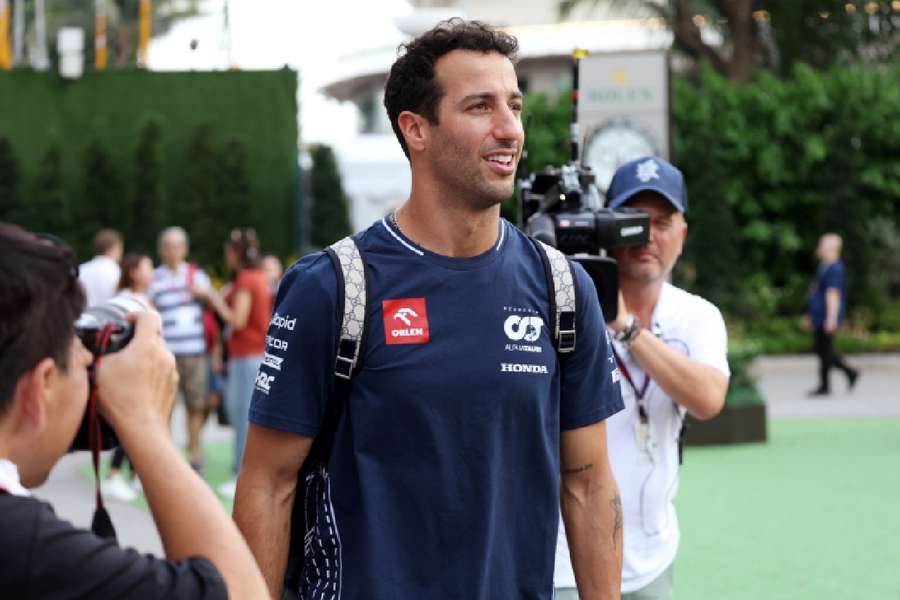 Ricciardo has missed five races since he crashed in August