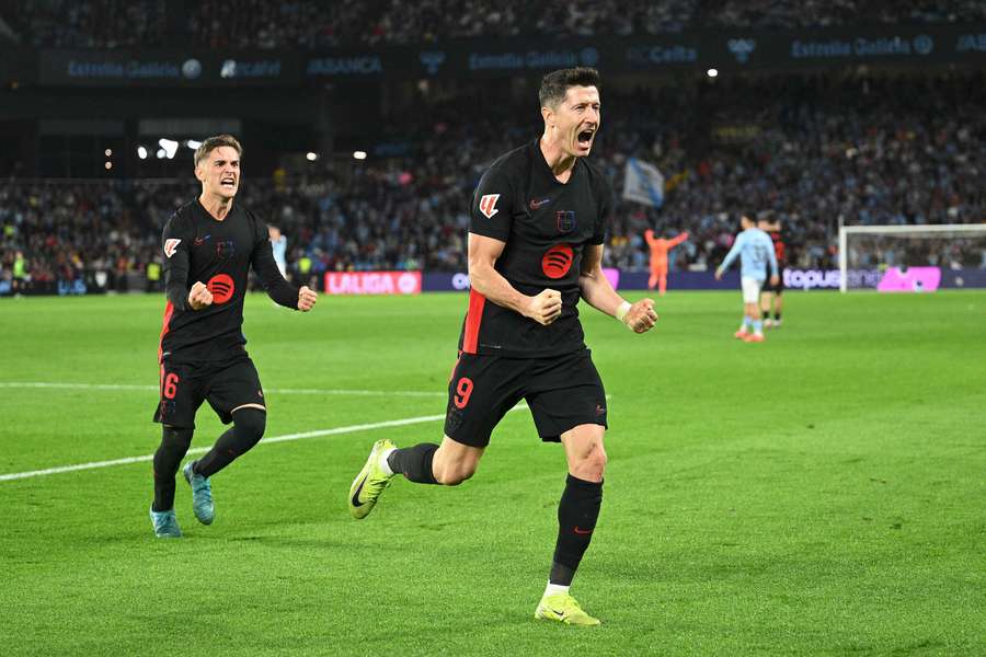 Raphinha i Lewandowski nie wystarczyli, waleczna Celta wydarła remis w końcówce