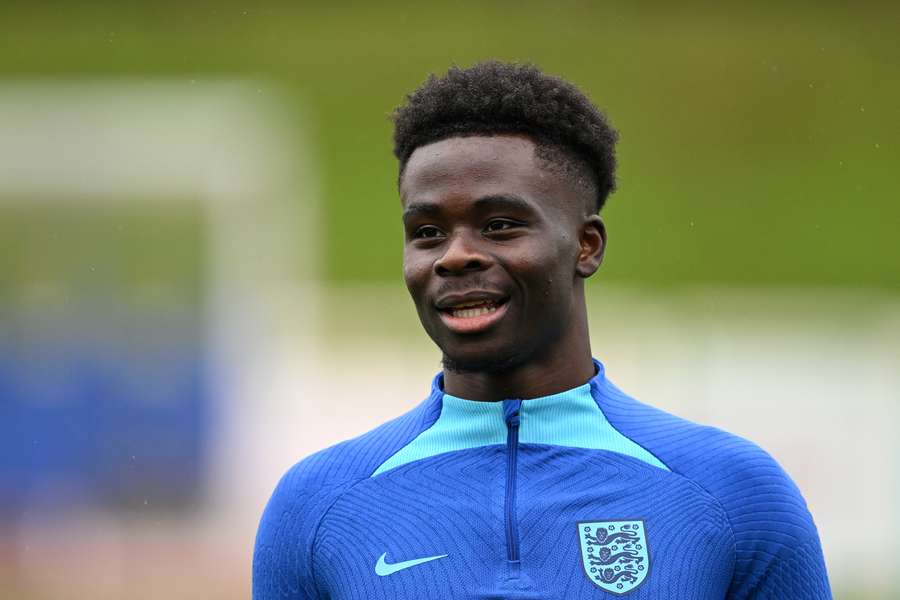 Bukayo Saka has pulled out of the England squad with an injury