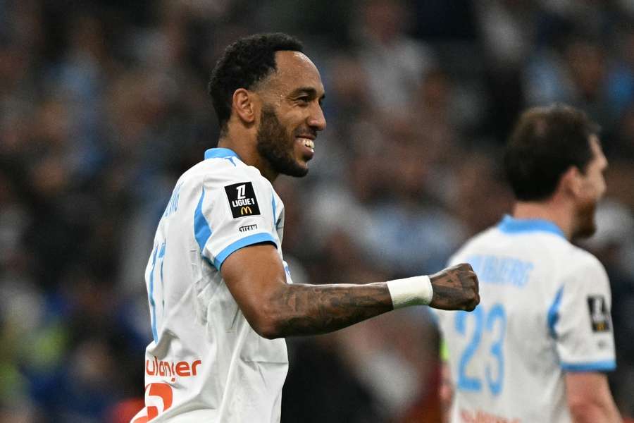 Pierre-Emerick Aubameyang, con el Marsella Pierre-Emerick Aubameyang, con el Marsella