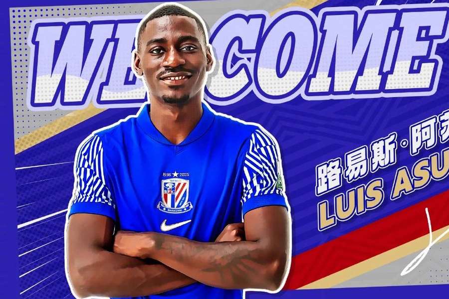 Luís Asué vai jogar no Shanghai Shenhua