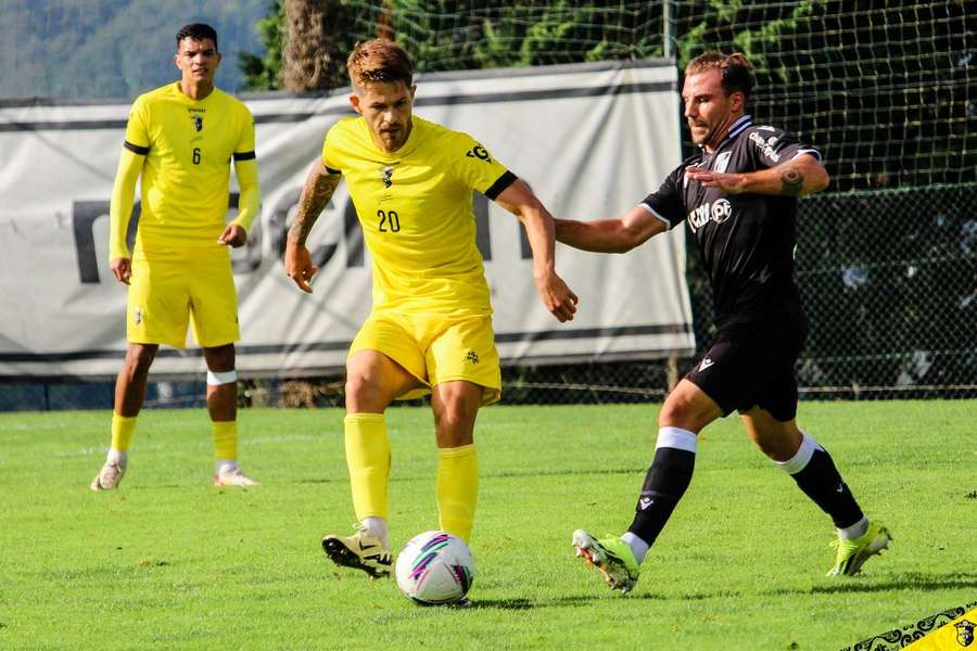 Vitória SC e Fafe mediram forças em encontro particular