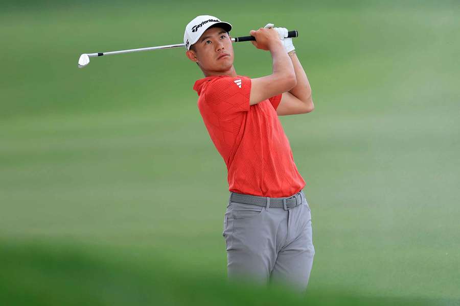 Morikawa in action at the Arnold Palmer Invitational