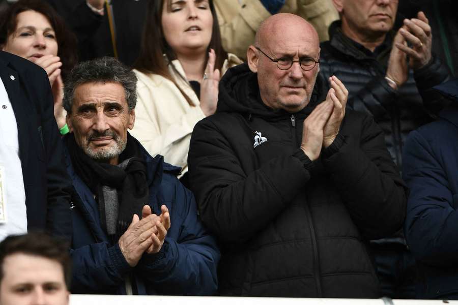 Altrad et Laporte en mars dernier.
