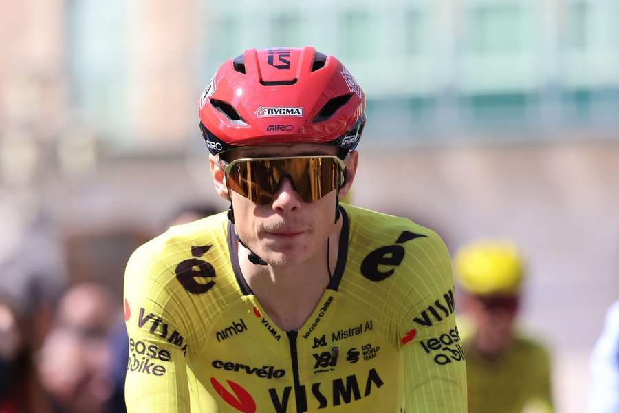 Jonas Vingegaard was in excellent form on today's stage Jonas Vingegaard was in excellent form on today's stage