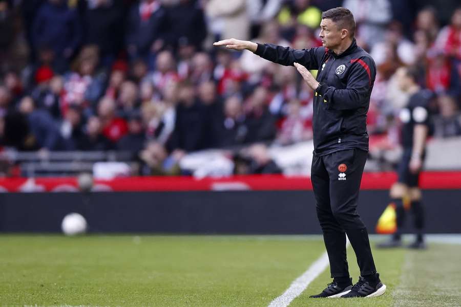 Sheffield United-trainer Paul Heckingbottom stond met zijn ploeg ook in de halve finale van de FA Cup