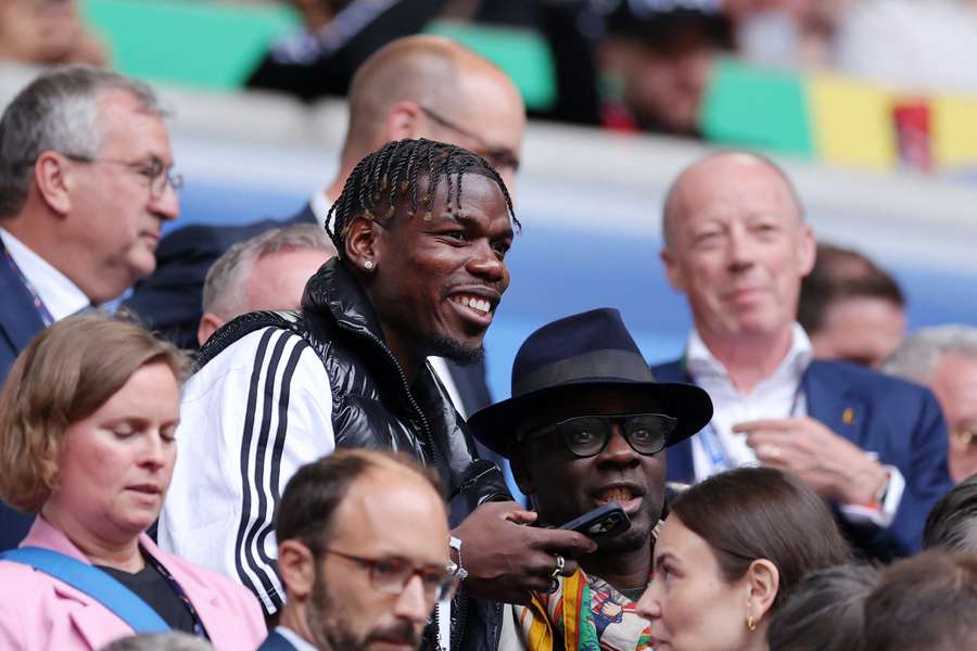 Pour Pogba durant l'Euro 2024.