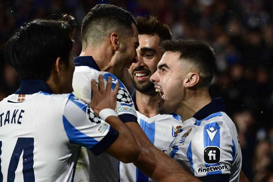 Ander Barrenetxea também deixou a sua marca em vitória da Real Sociedad