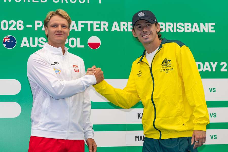 Kaśnikowski kontra de Minaur na początek meczu Polaków w Australii w Pucharze Davisa