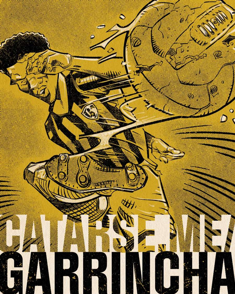 Garrincha tem sua trajetória relembrada na HQ Garrincha tem sua trajetória relembrada na HQ