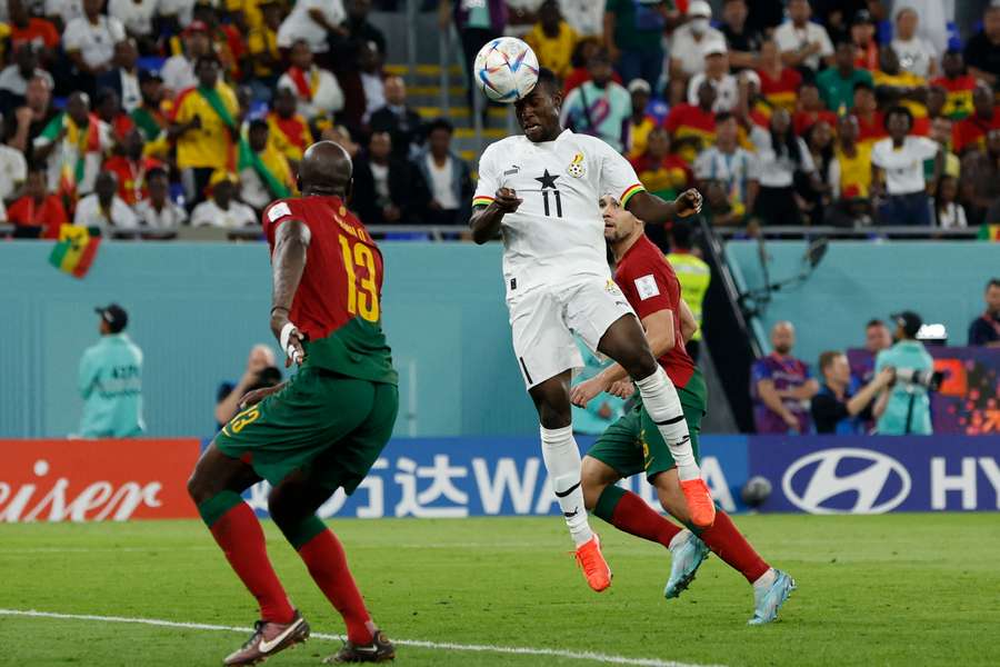Osman Bukari was on target for Ghana in their 3-2 defeat to Portugal - one of only two goals scored by African teams in the World Cup so far