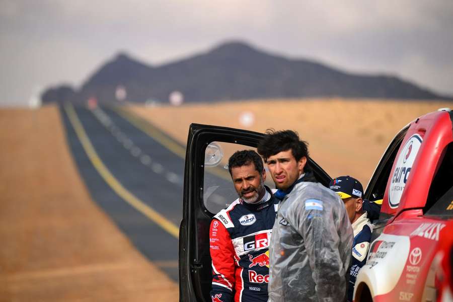 Nasser Al-Attiyah beneficiou do cenário caótico na etapa de hoje