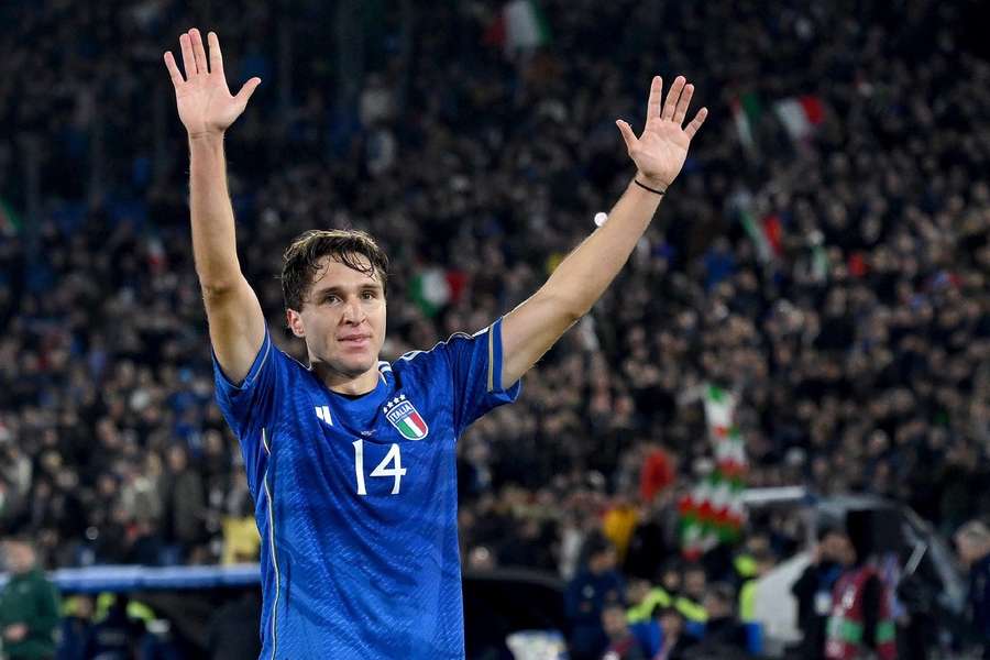 Federico Chiesa a fost unul dintre protagoniștii victoriei în fața Macedoniei de Nord
