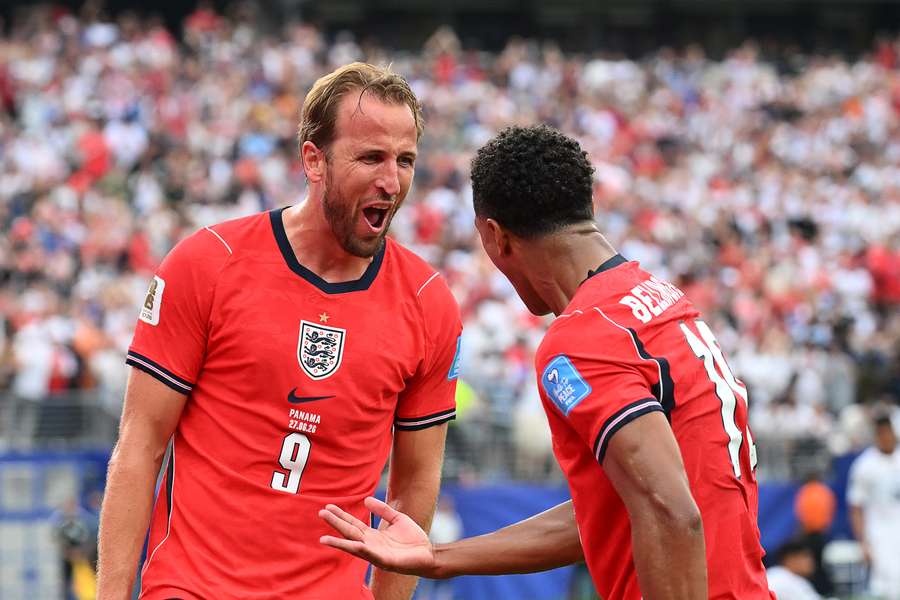 Kane e Bellingham sono i grandi trascinatori dell'Inghilterra al Mondiale, avendo segnato in due già 5 gol