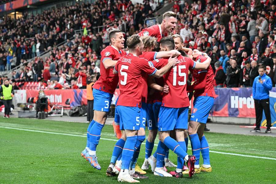 Čeští fotbalisté odehrají zápas s Albánií v Edenu.