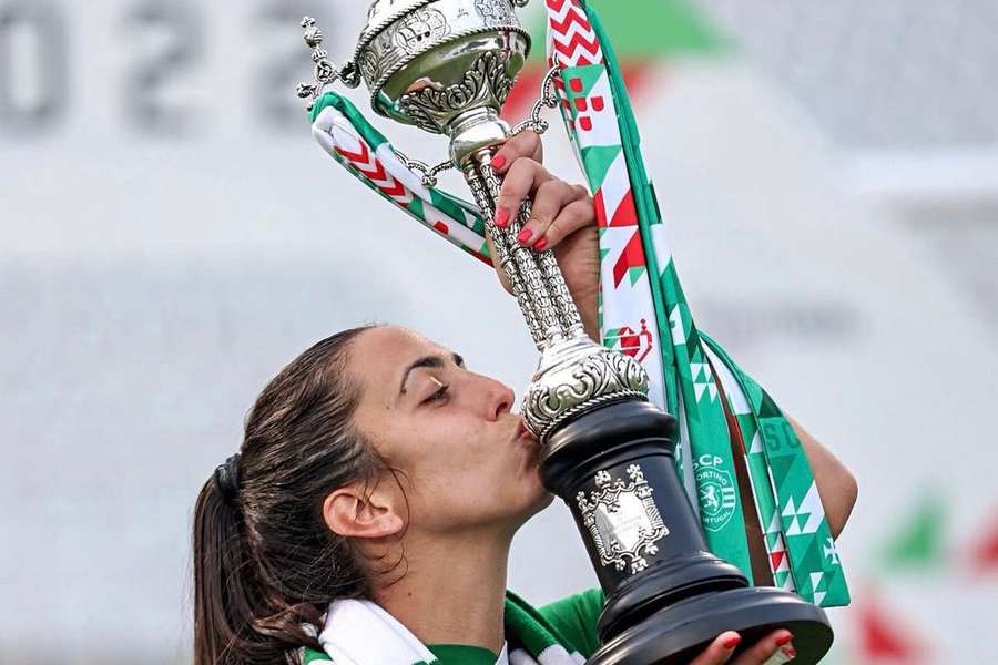 Fátima Pinto a remporté plusieurs titres avec le Sporting