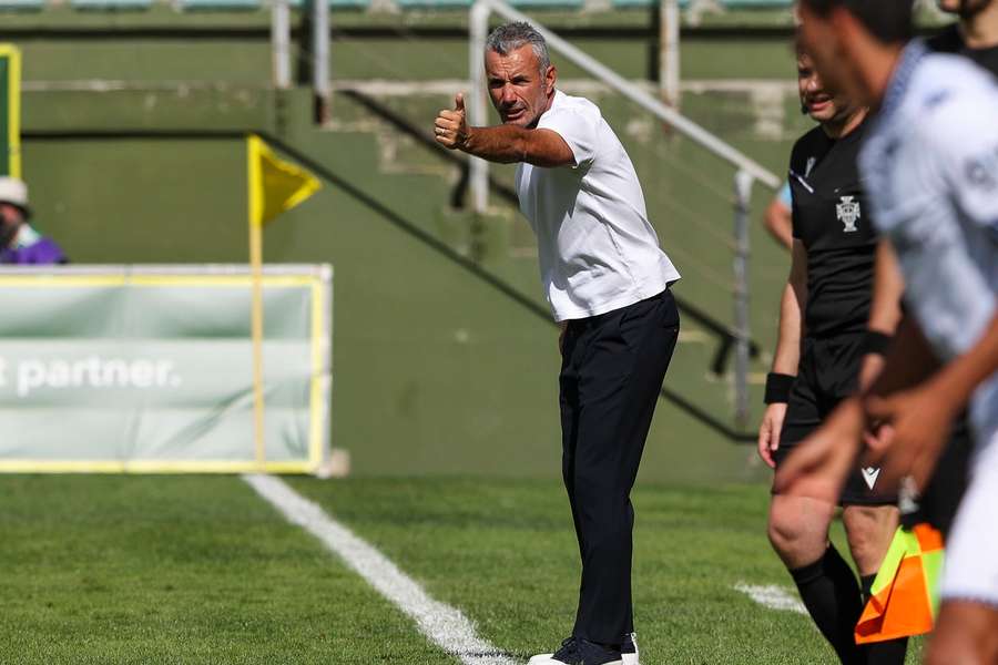 Ivo Vieira, treinador do Tondela