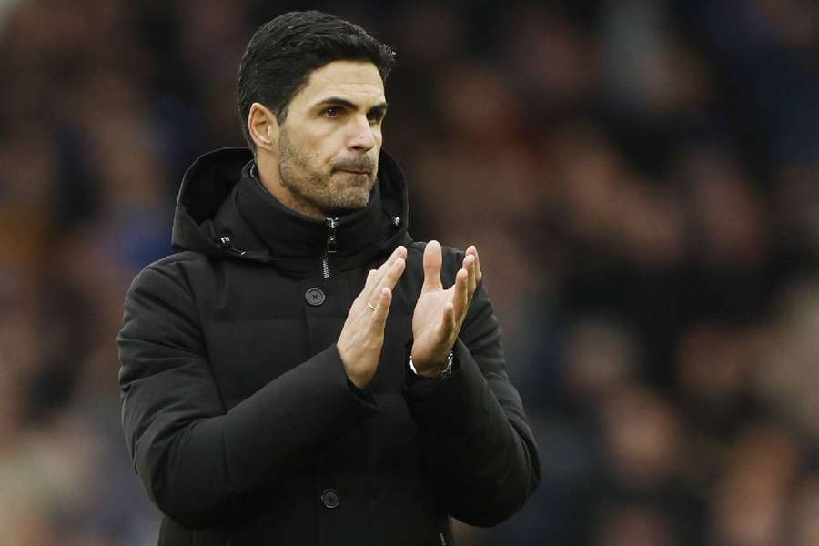 Arteta will be hoping his side get back to winning ways this weekend