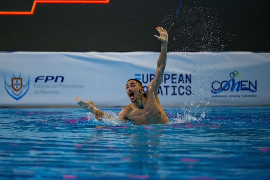 Daniel Ascenso durante os Europeus