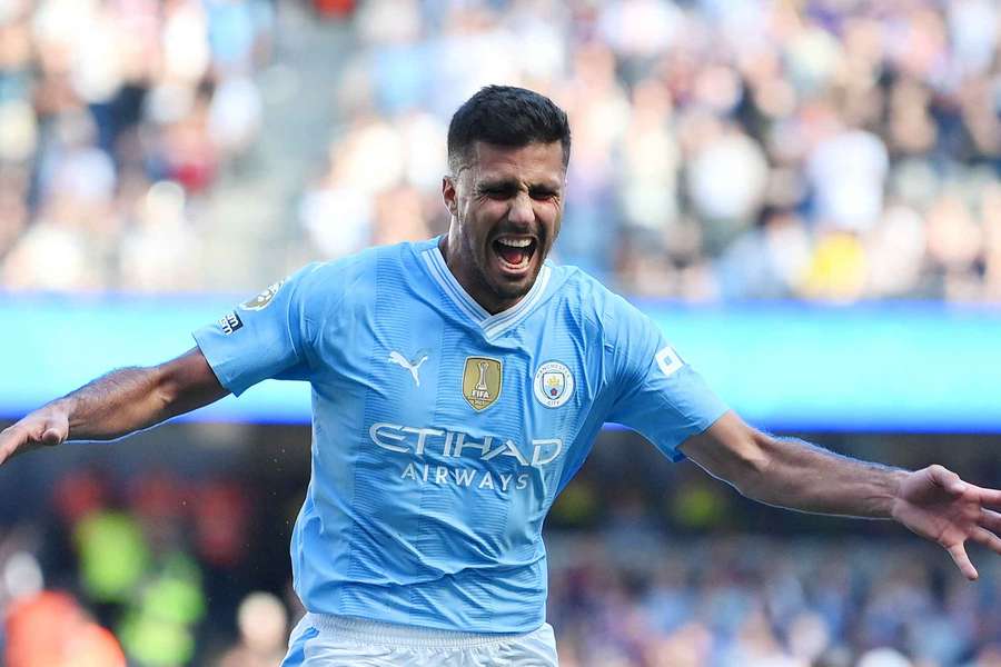 Manchester City's Rodri Manchester City's Rodri