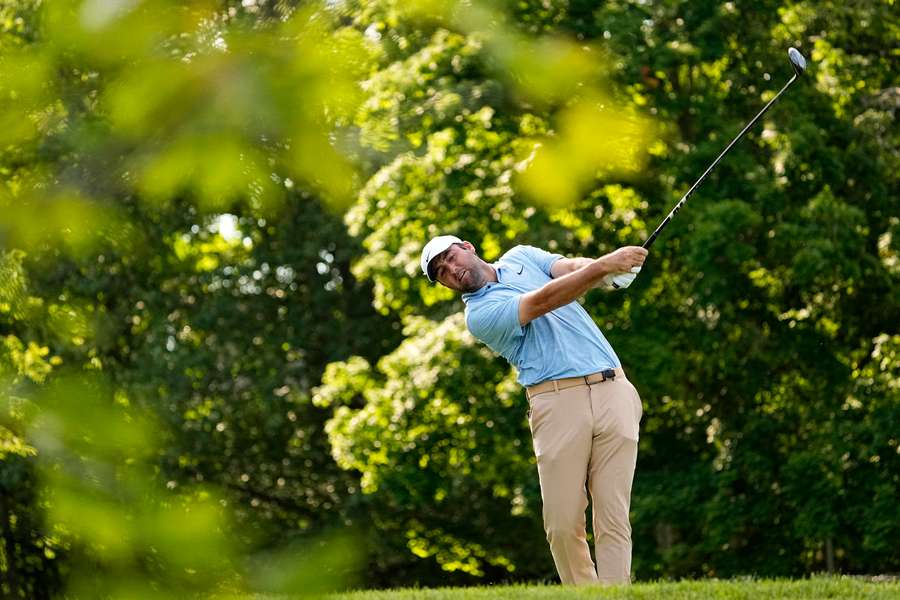 SCottie Scheffler at Muirfield last weekend