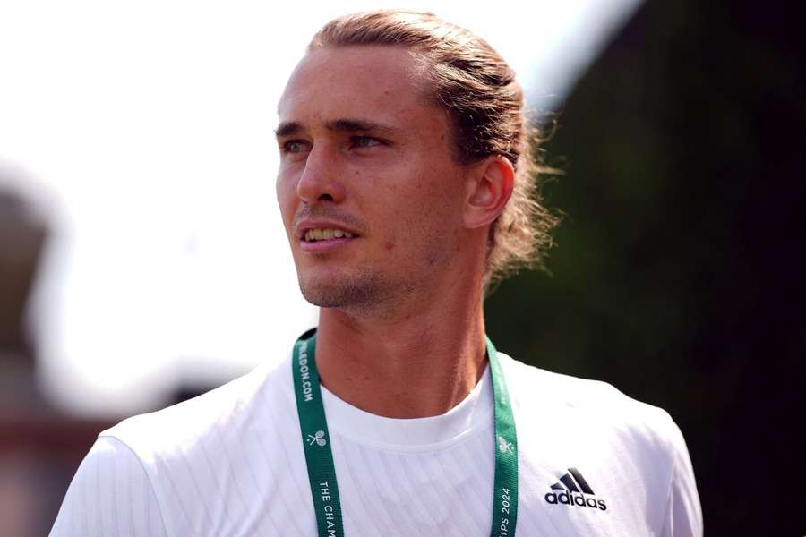 Alexander Zverev blickt Wimbledon skeptisch entgegen.