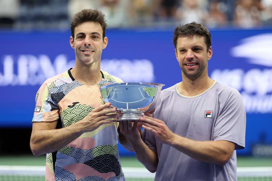 Marcel Granollers y Horacio Zeballos, con el título del US Open Marcel Granollers y Horacio Zeballos, con el título del US Open