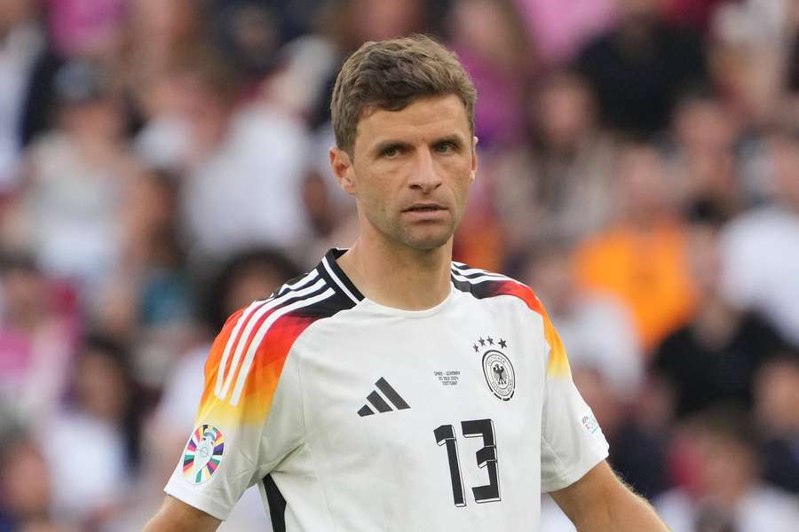 Thomas Müller z kultowym numerem 13.