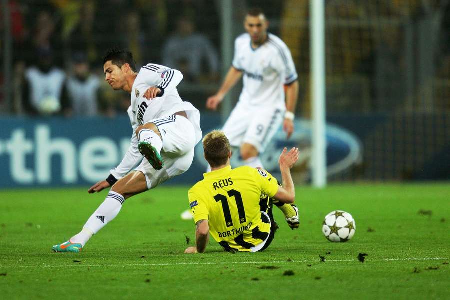 Bald Teamkollegen? In der Champions League 2012 holte Reus Cristiano noch ruppig von den Beinen