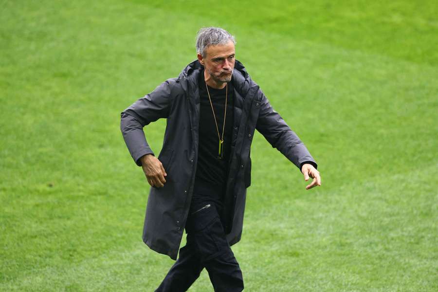 PSG manager Luis Enrique