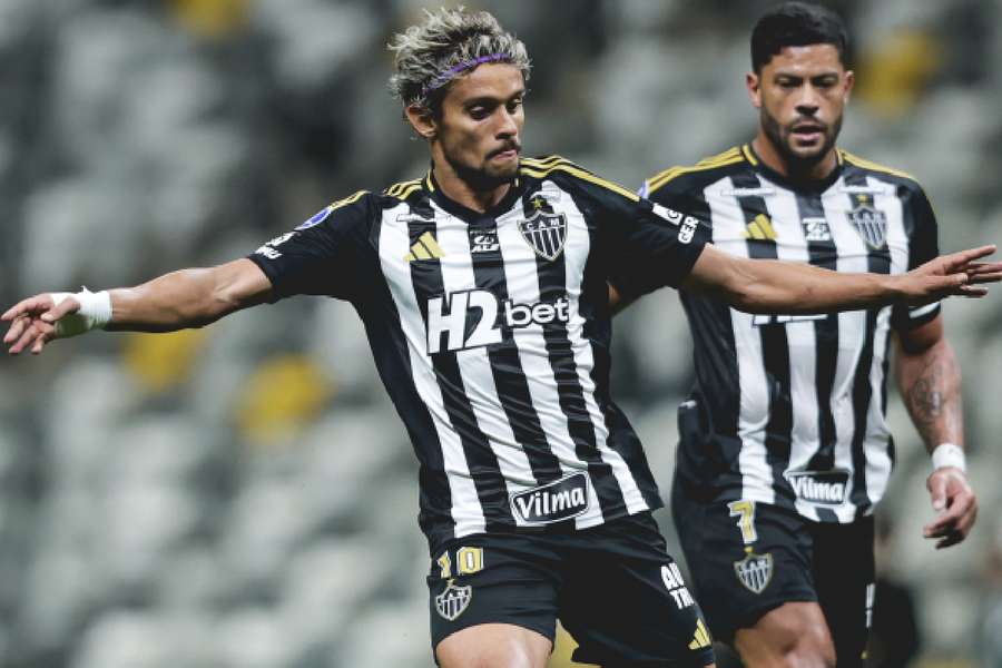 Scarpa durante partida entre Atlético-MG e Bucaramanga, pelo playoff da Copa Sul-Americana Scarpa durante partida entre Atlético-MG e Bucaramanga, pelo playoff da Copa Sul-Americana