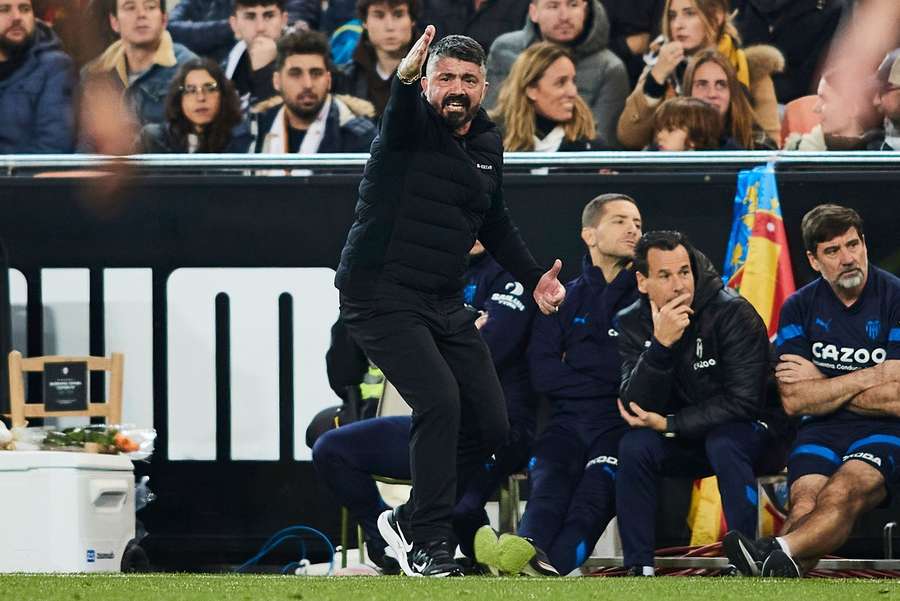 Fuori dalla Coppa del Re, il Valencia di Gattuso è ormai con l'acqua alla gola