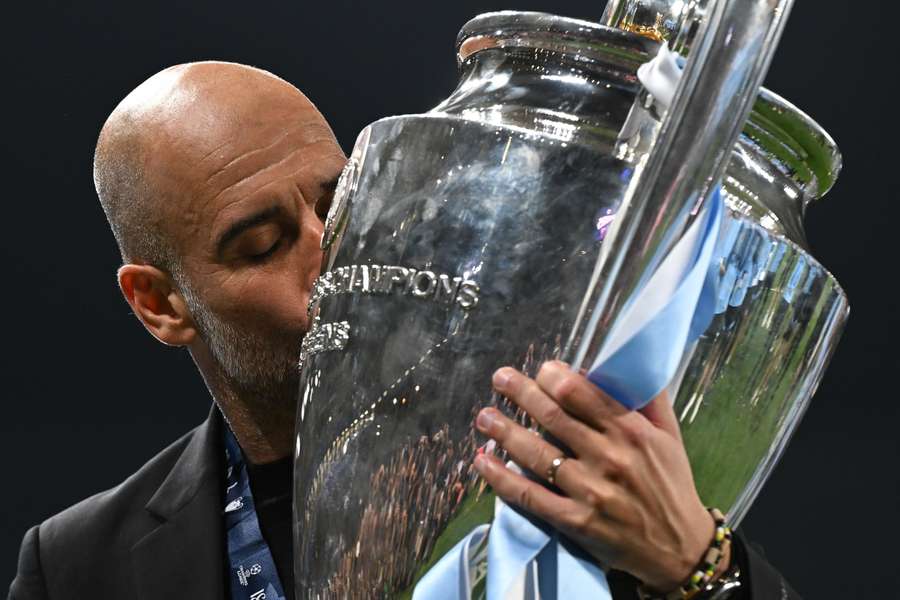 Guardiola a profité de son titre glané.