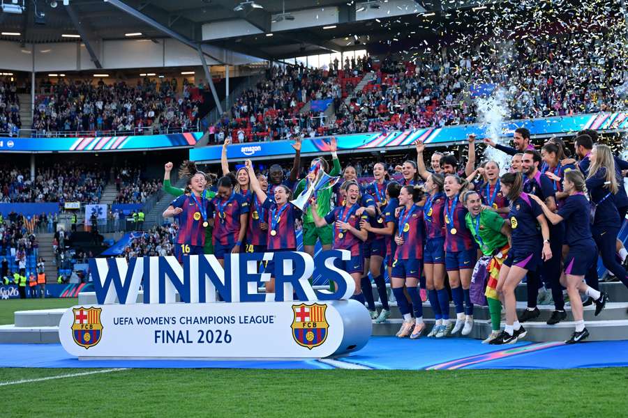Barcelona are the reigning champions of the Women's Champions League