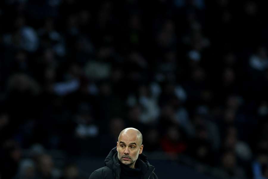 Pep Guardiola is sinds 2016 coach van Man City en heeft een contract tot medio 2025