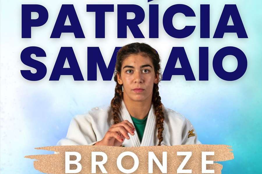 Patrícia Sampaio conquista medalha de bronze