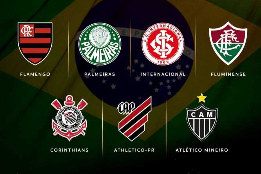 Os sete times brasileiros na disputa da Libertadores