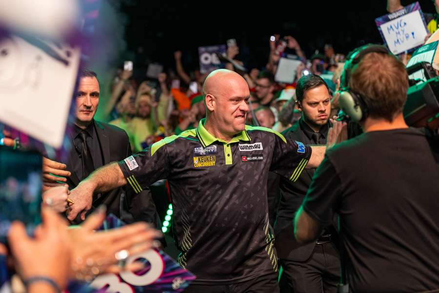 Michael van Gerwen hat ein Heimspiel in den Niederlanden Michael van Gerwen hat ein Heimspiel in den Niederlanden