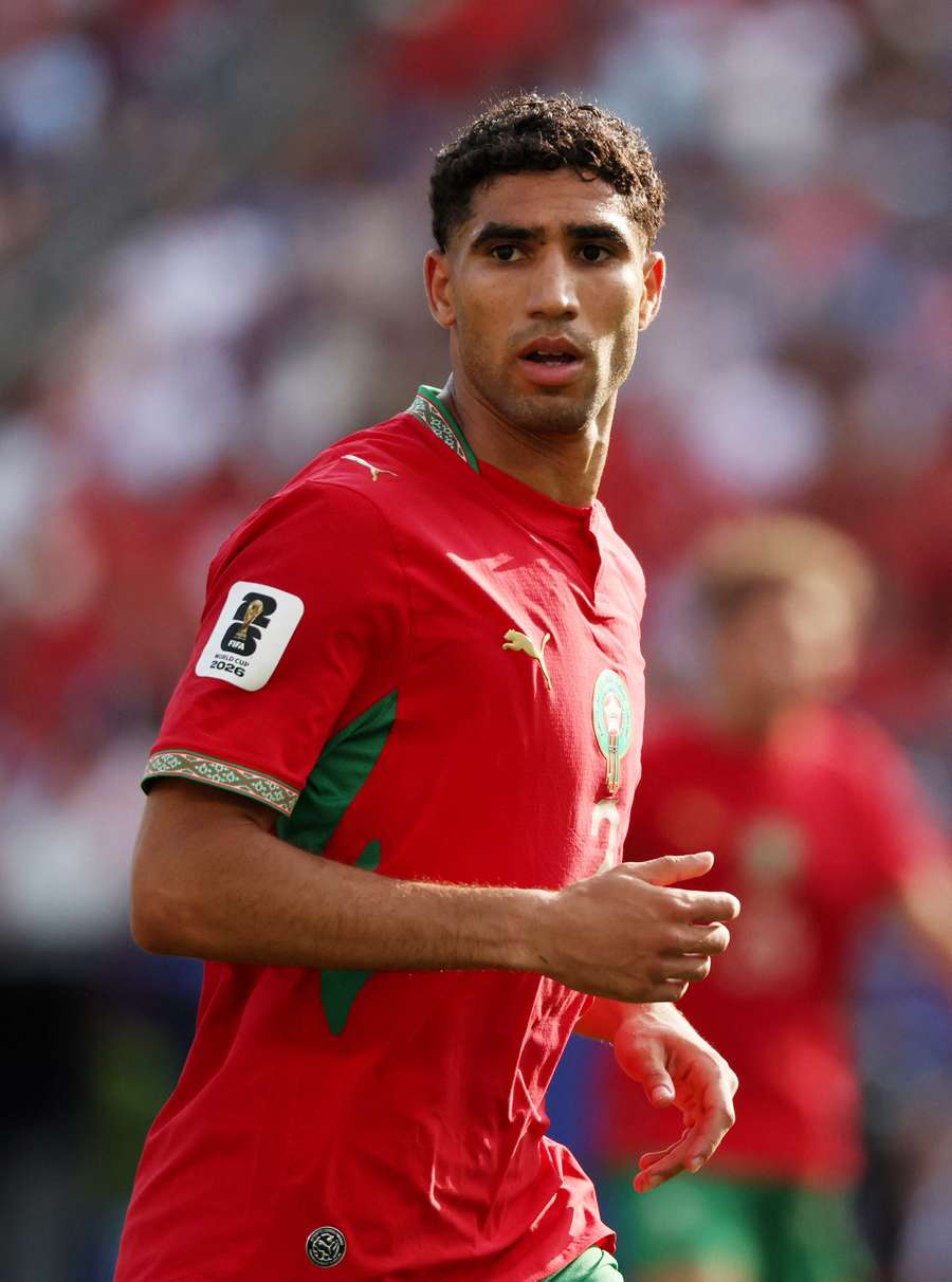 Hakimi, um dos destaques de Marrocos em duas Copas do Mundo históricas Hakimi, um dos destaques de Marrocos em duas Copas do Mundo históricas