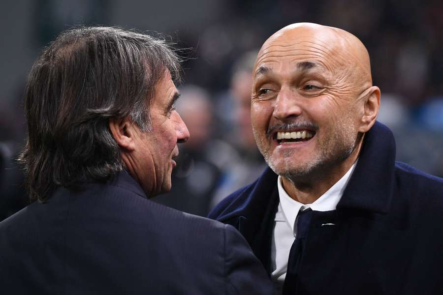 Giovanni Carnevali e Luciano Spalletti Giovanni Carnevali e Luciano Spalletti