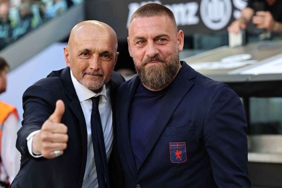 Spalletti e De Rossi Spalletti e De Rossi