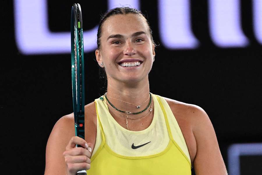 Aryna Sabalenka powered past Paula Badosa into her third consecutive Australian Open final
