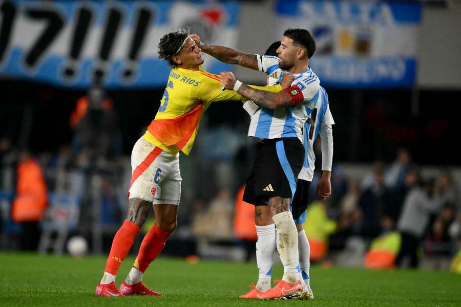 Ríos e Otamendi são velhos conhecidos