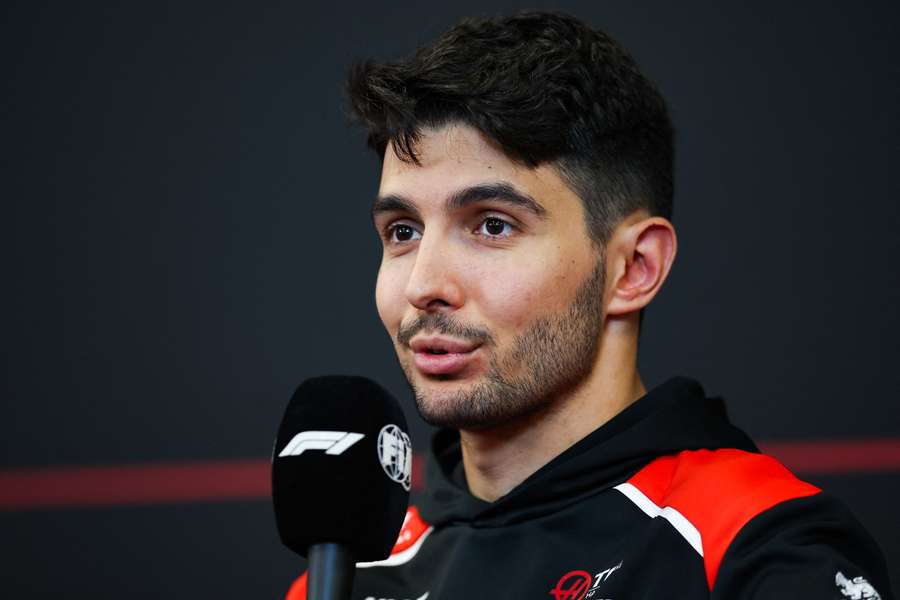Esteban Ocon em Spa esta quinta-feira Esteban Ocon em Spa esta quinta-feira
