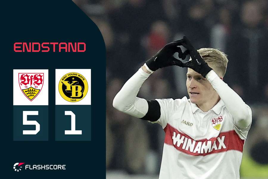 Der VfB gewinnt klar und deutlich.