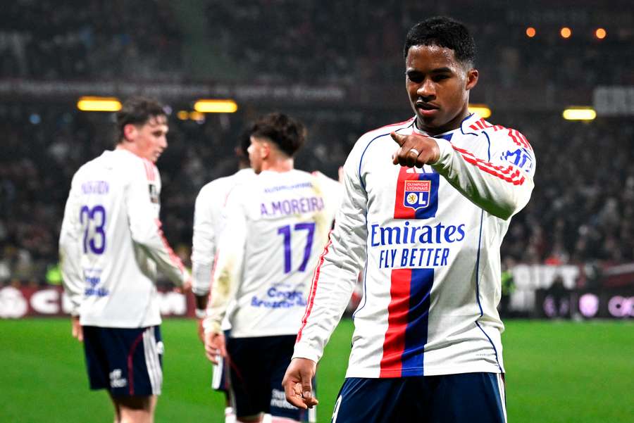Endrick scored a hat-trick in Lyon's win