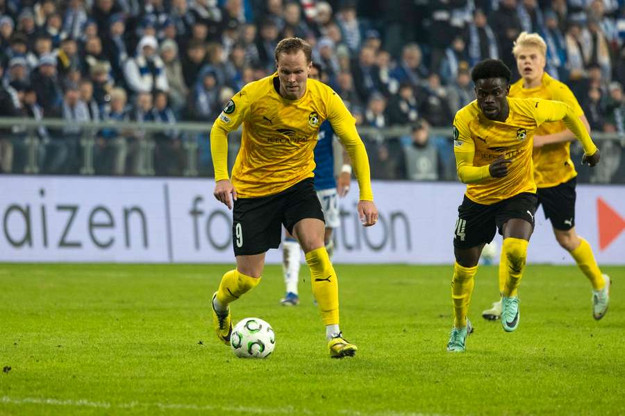 Gustav Engvall was one of KuPS' scorers Gustav Engvall was one of KuPS' scorers