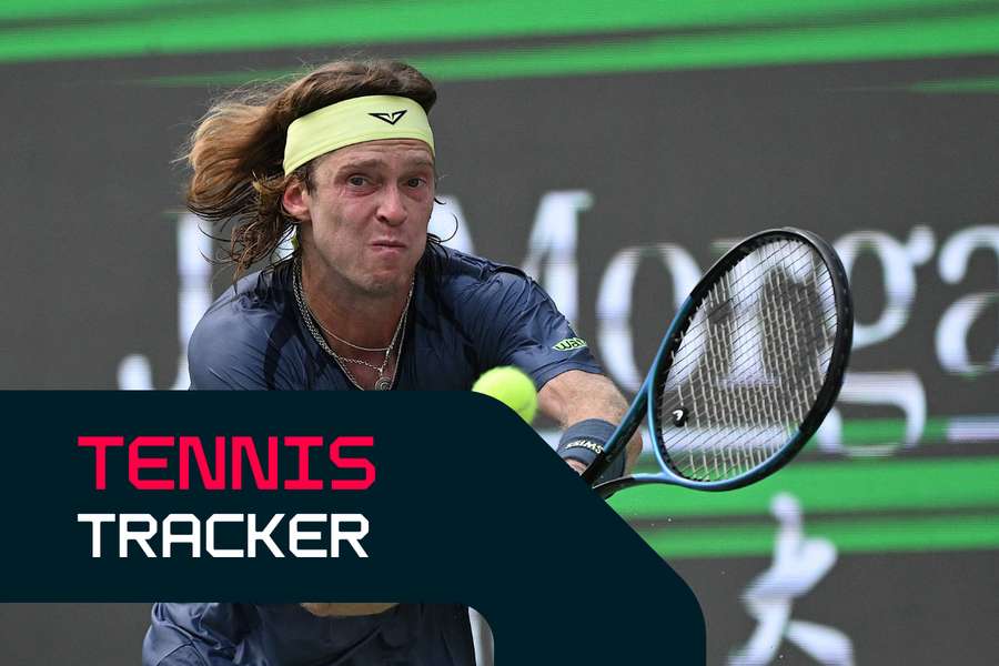 Rublev is in action this afternoon