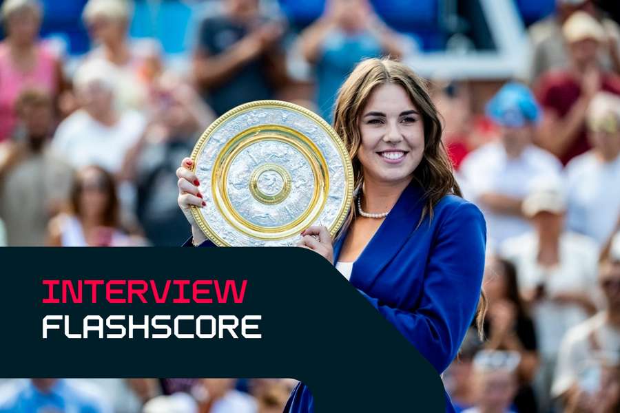 Nosková lors du tournoi Livesport Prague Open à Štvanice.